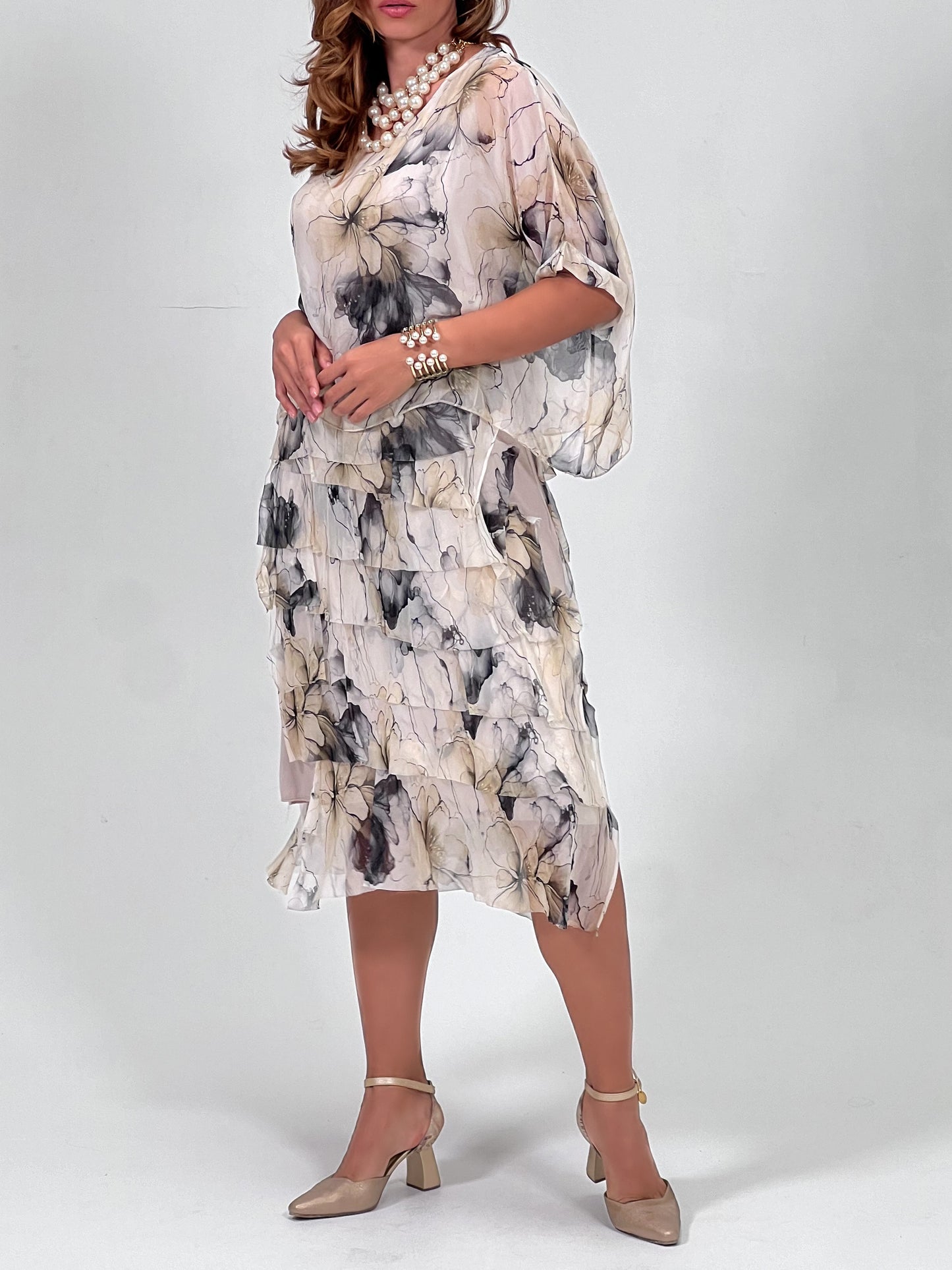 Vestido Espíritu Libre Beige
