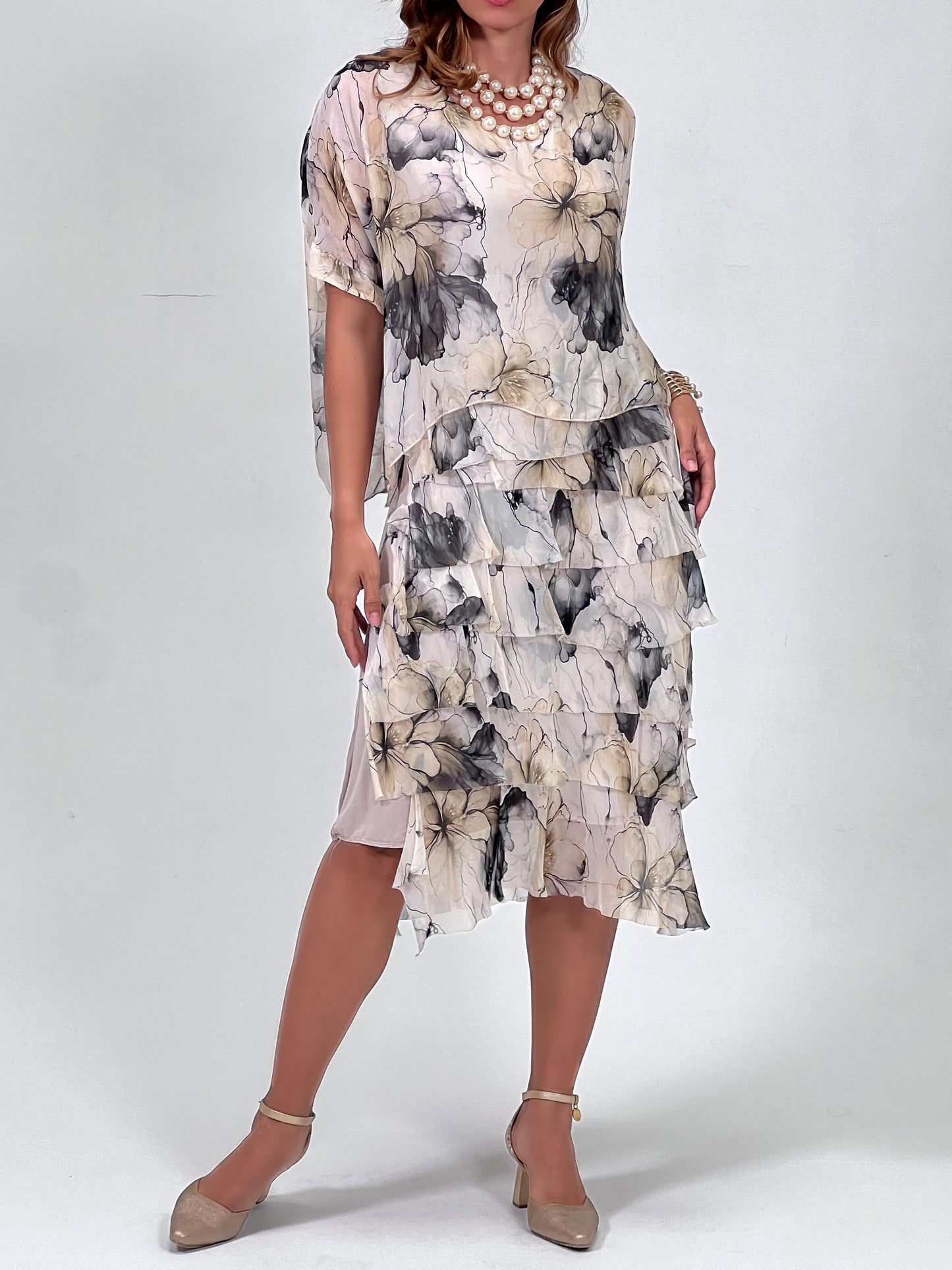 Vestido Espíritu Libre Beige