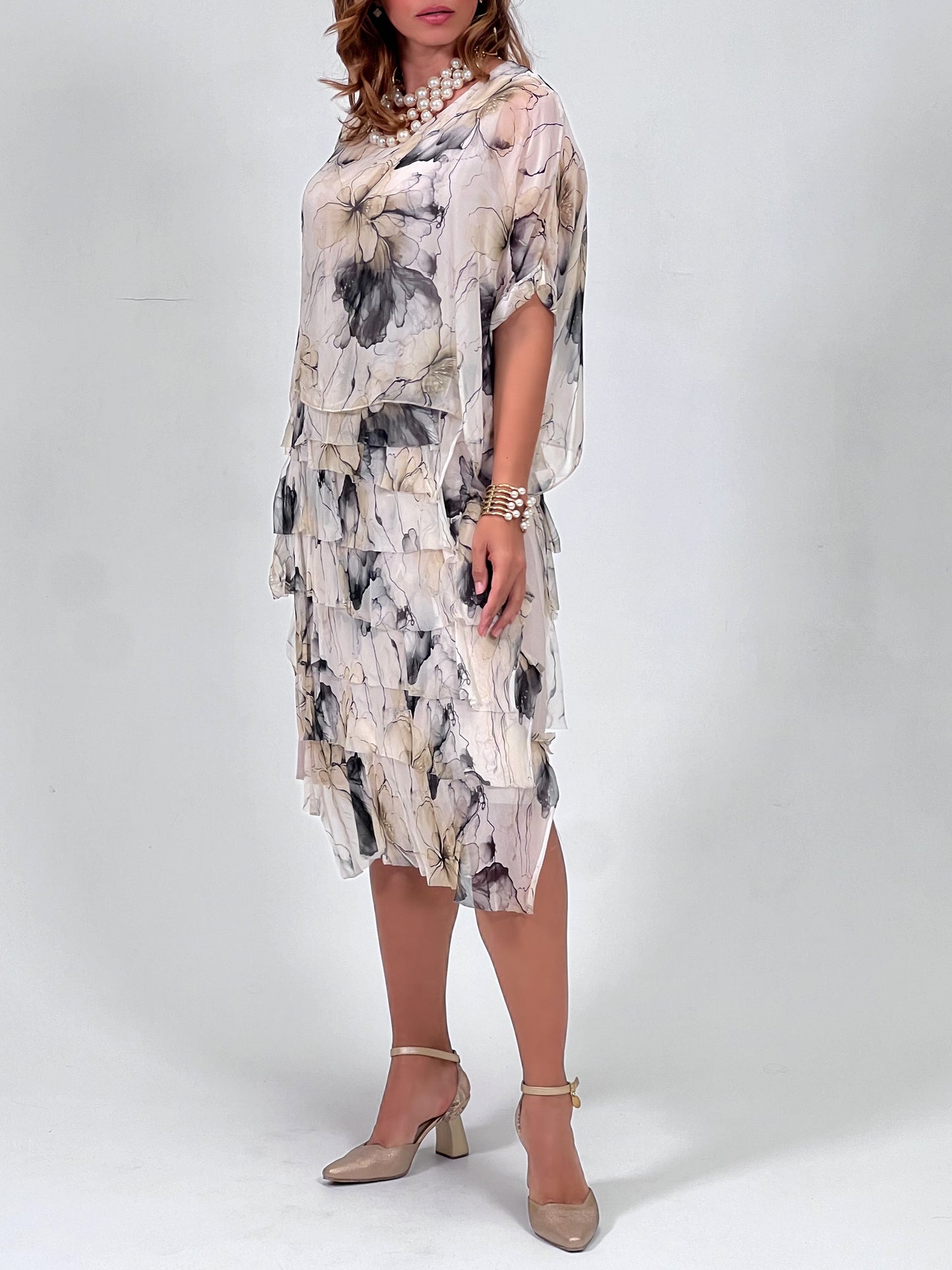 Vestido Espíritu Libre Beige
