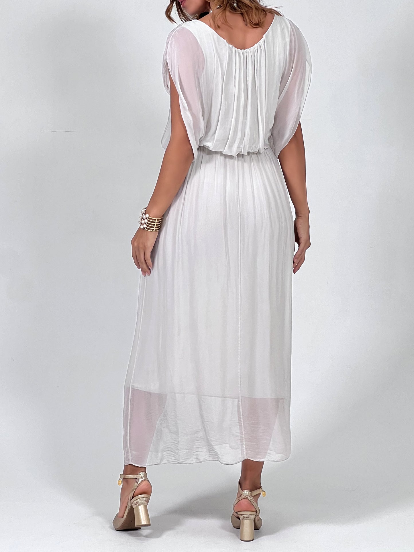 Vestido Glamour Casual Gris