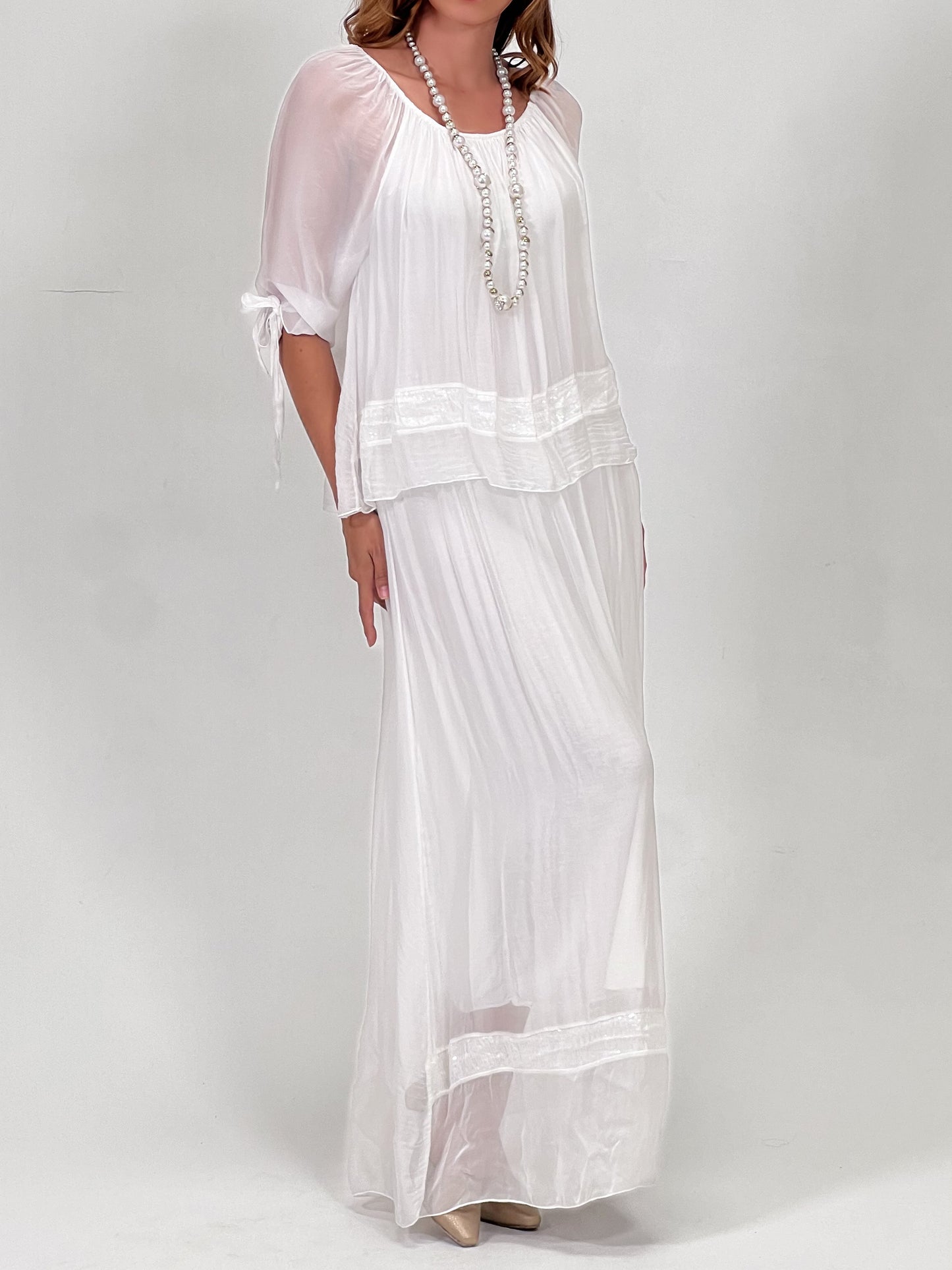 Vestido Romántica Blanco