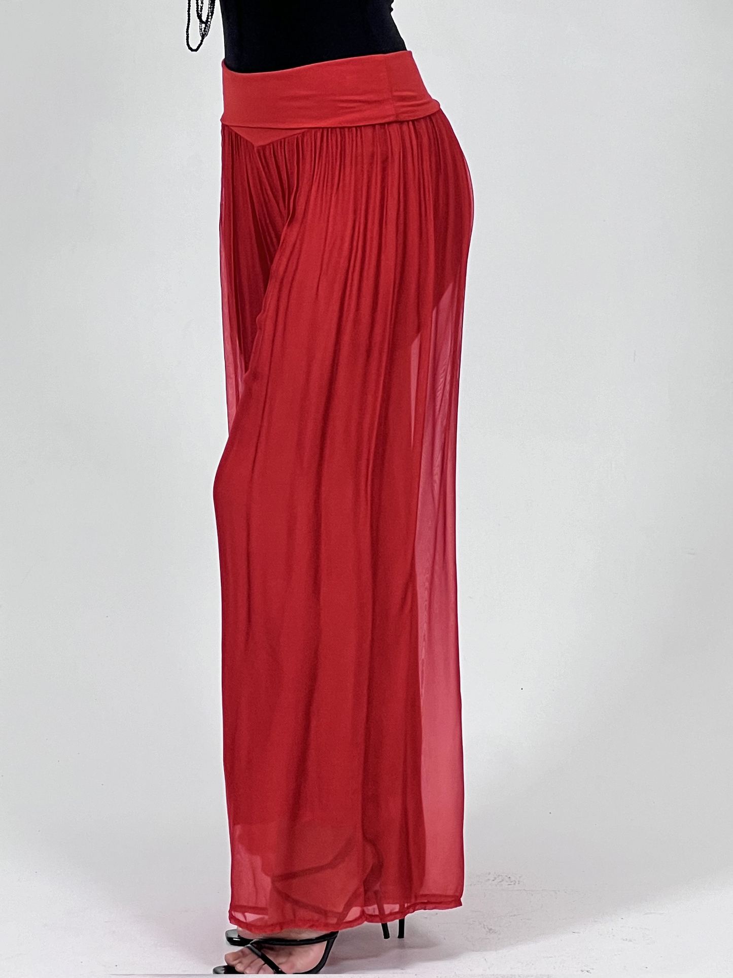 Pantalón Línea Clara Rojo