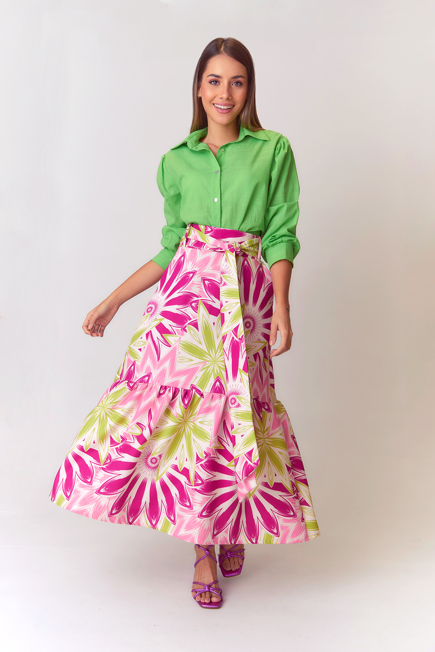 Falda Barby Estampado