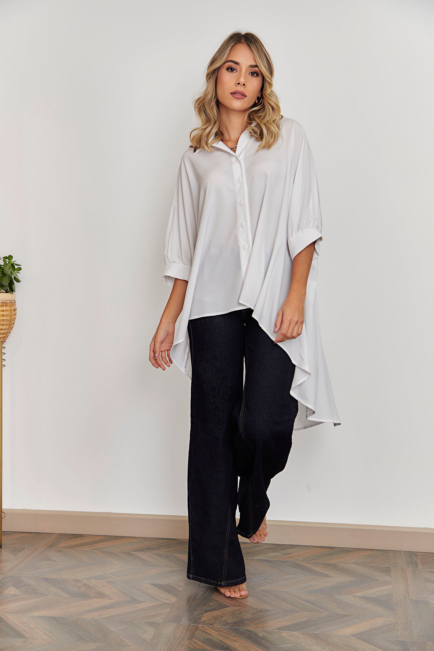 Blusa Luisa Blanca