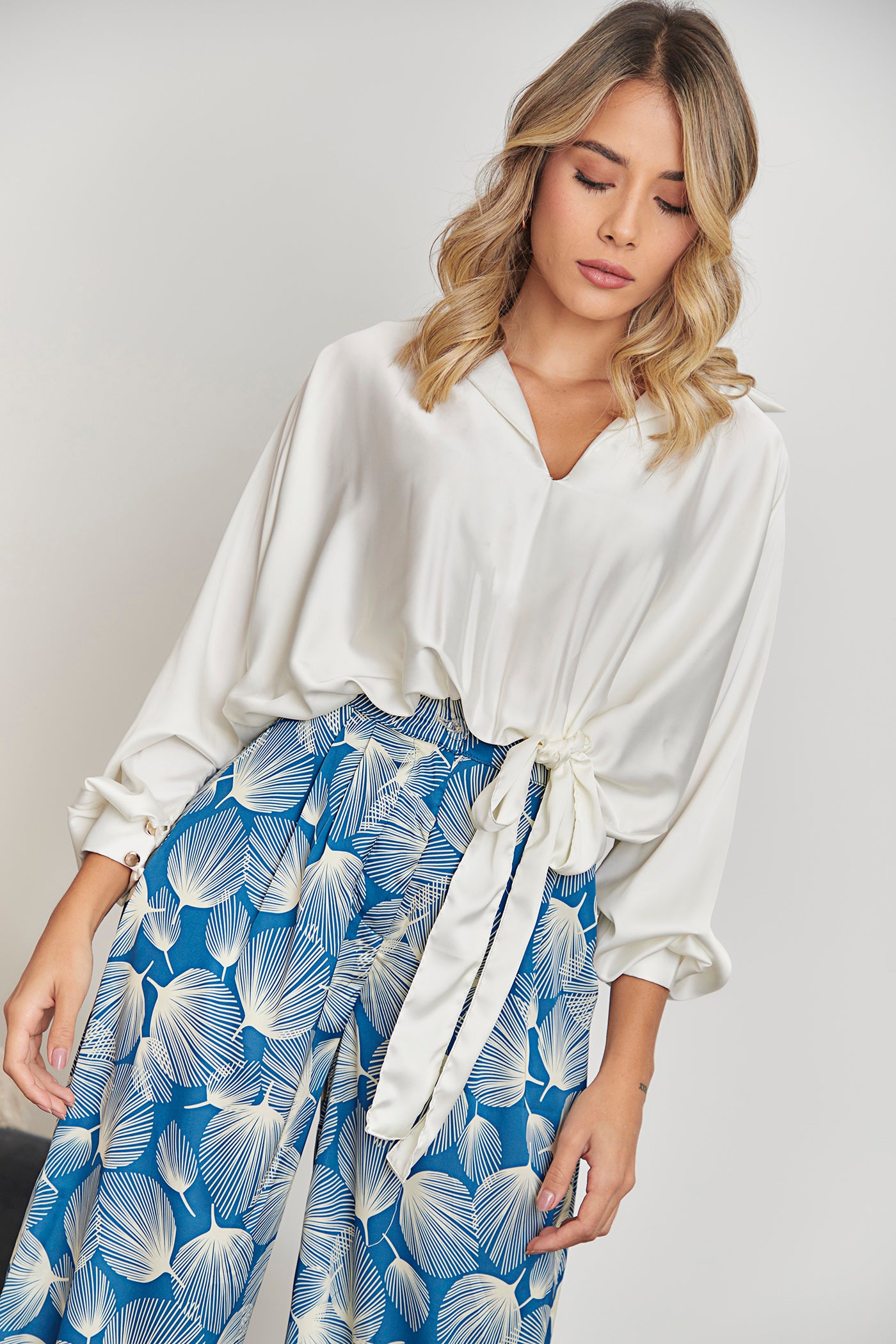 Blusa Elaine Seda