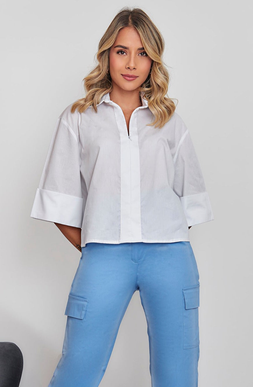 Blusa Gena Blanca
