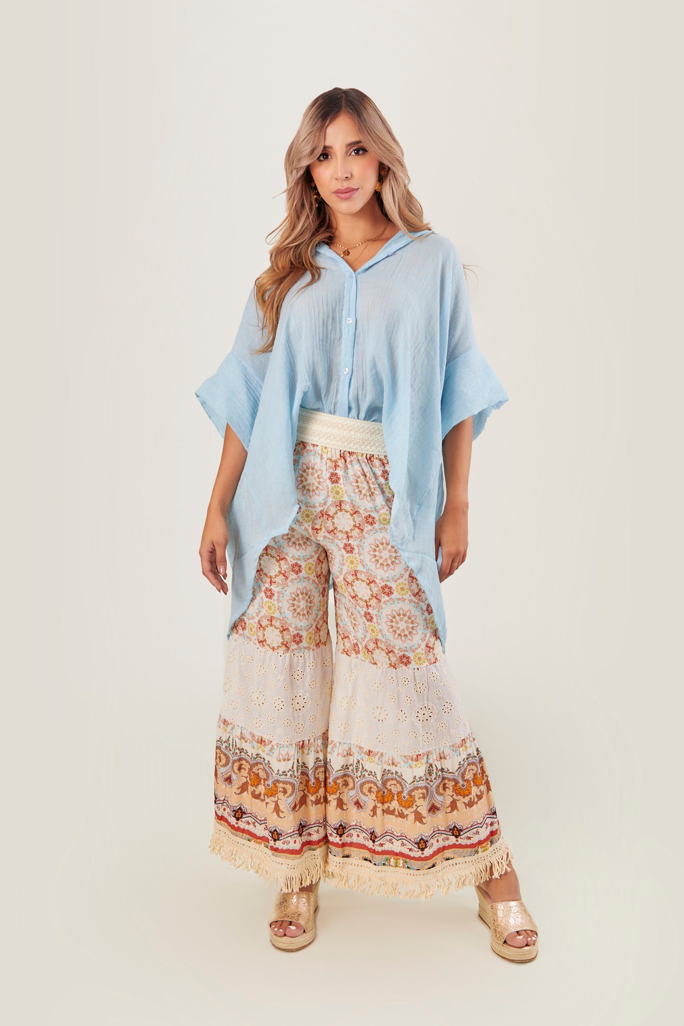 Blusa Lino Europeo