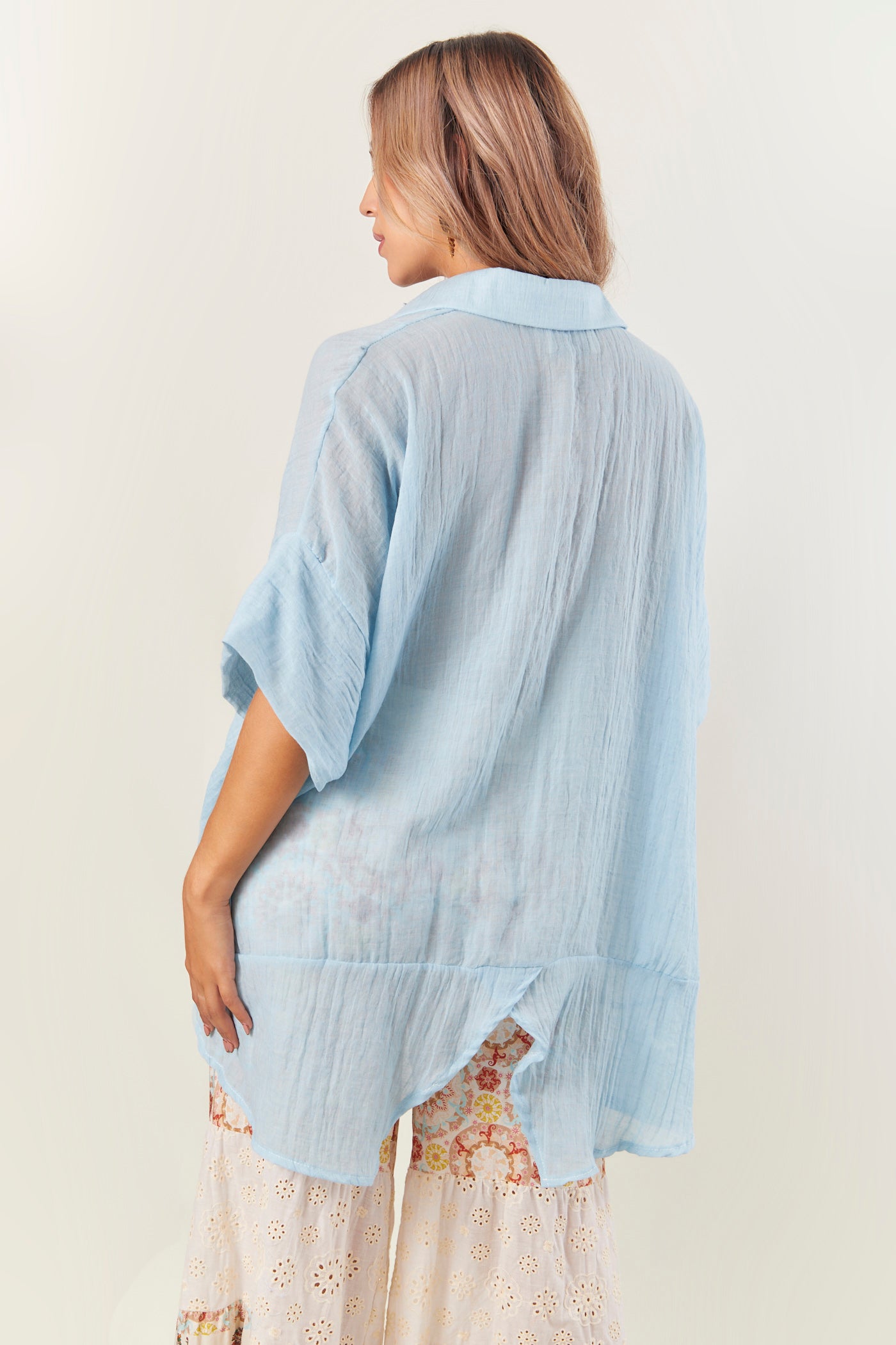 Blusa Lino Europeo