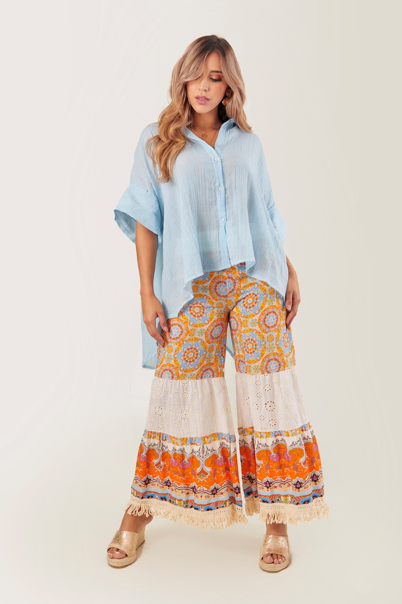 Blusa Lino Europeo