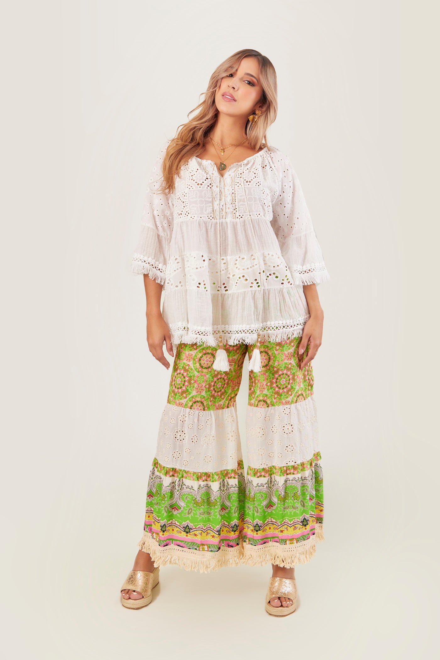 Blusa Europea en Encaje