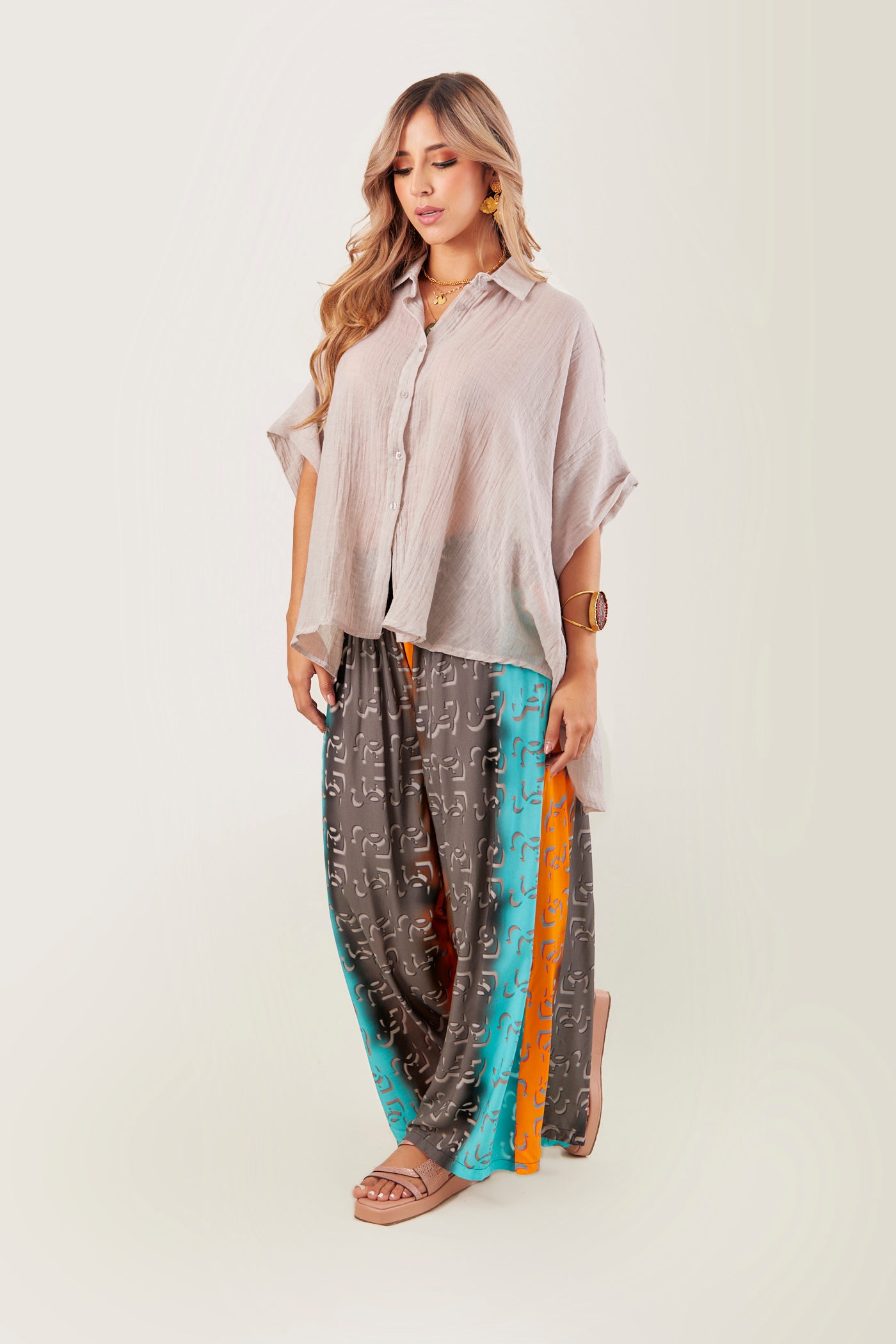 Blusa Lino Europeo