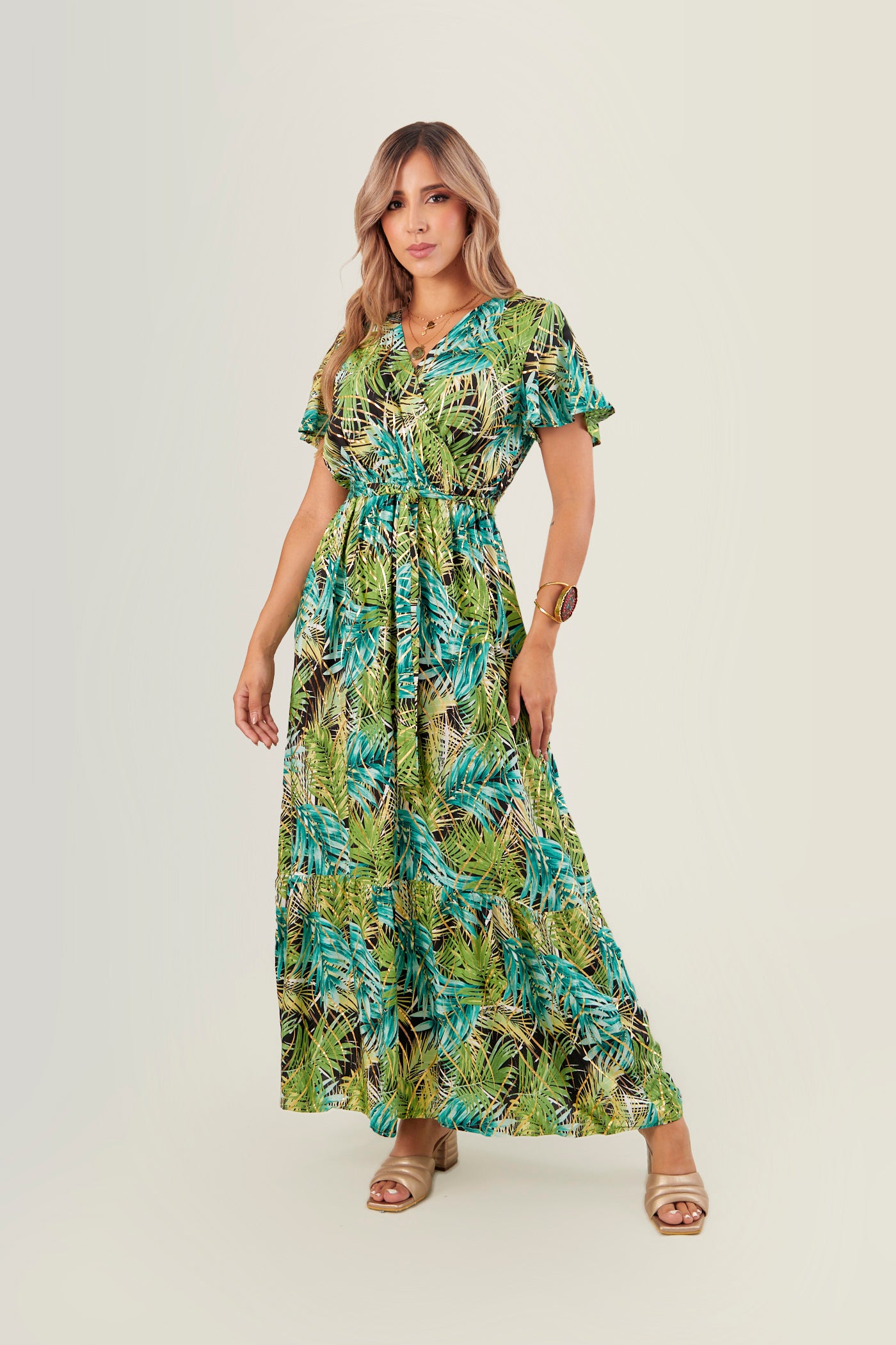 Vestido Seda Europeo