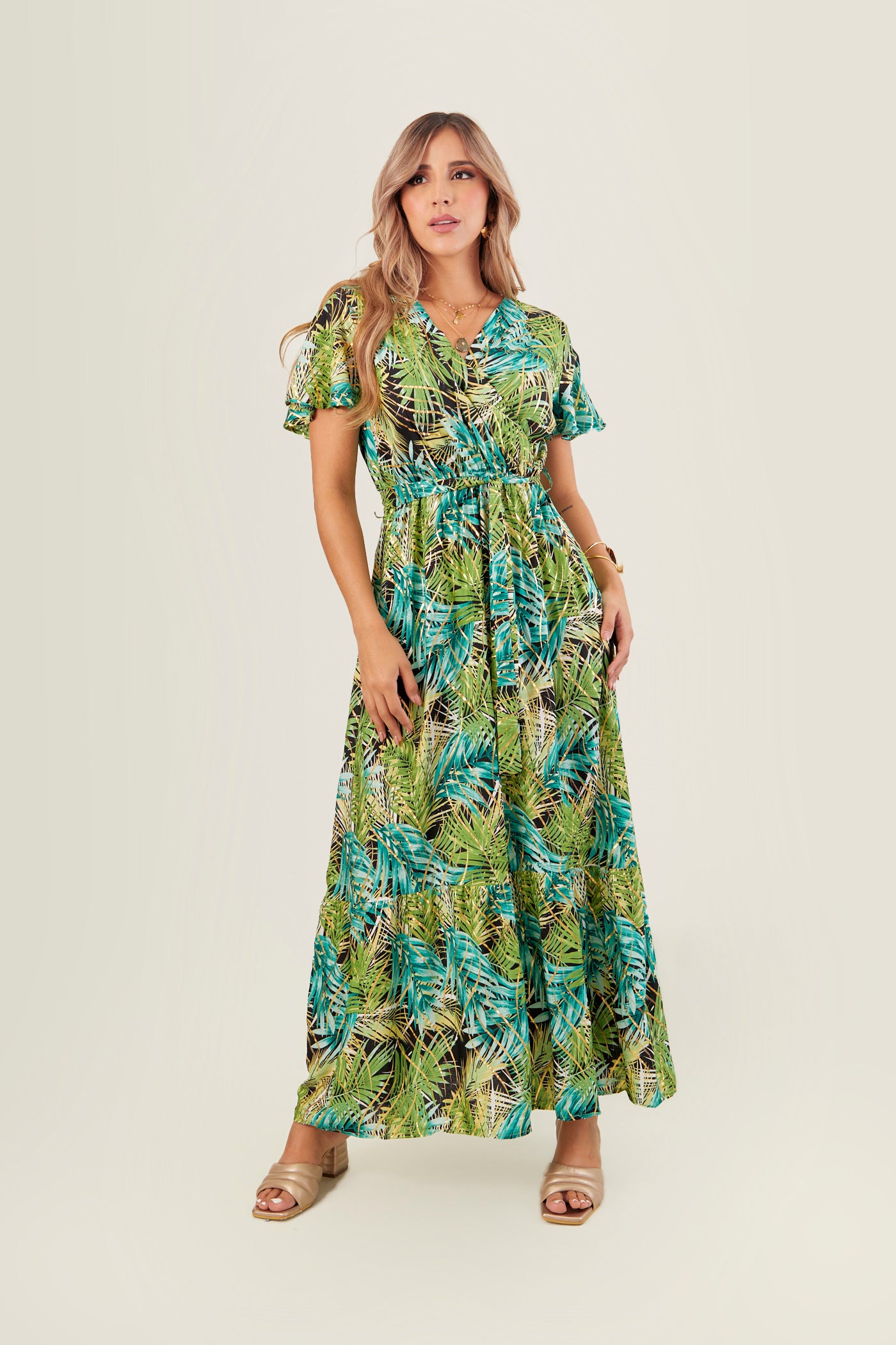 Vestido Seda Europeo