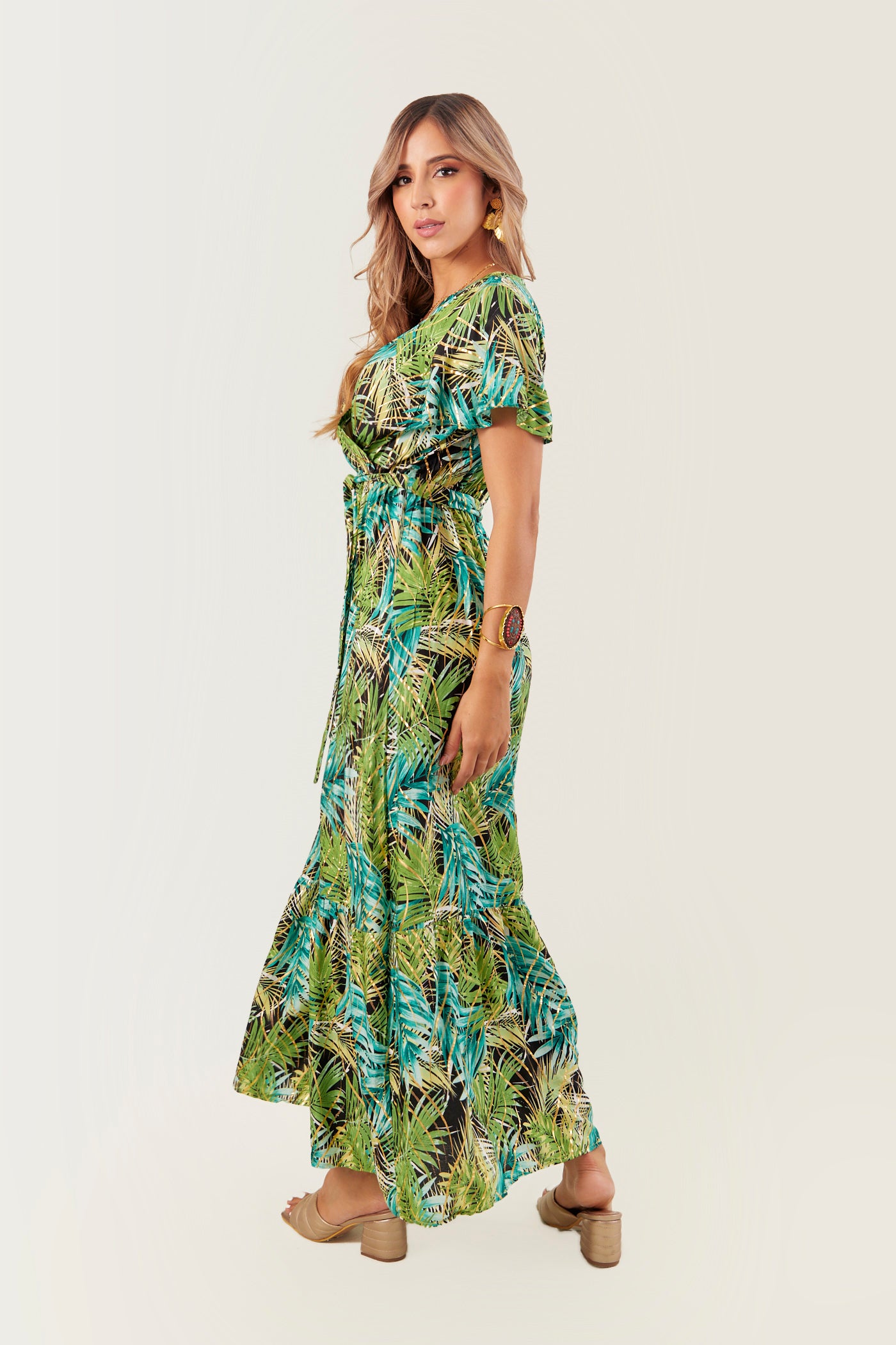 Vestido Seda Europeo