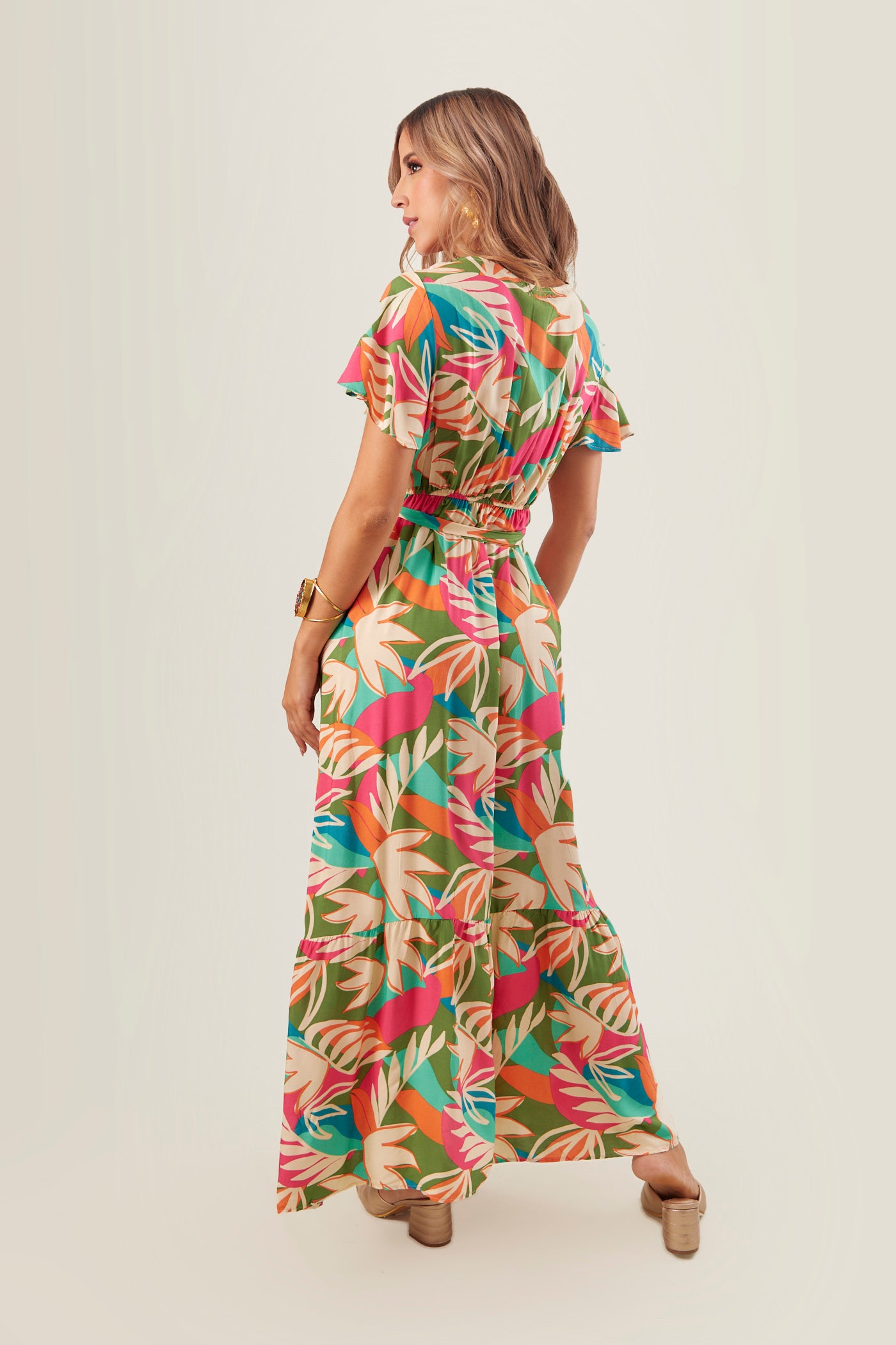 Vestido Seda Europeo