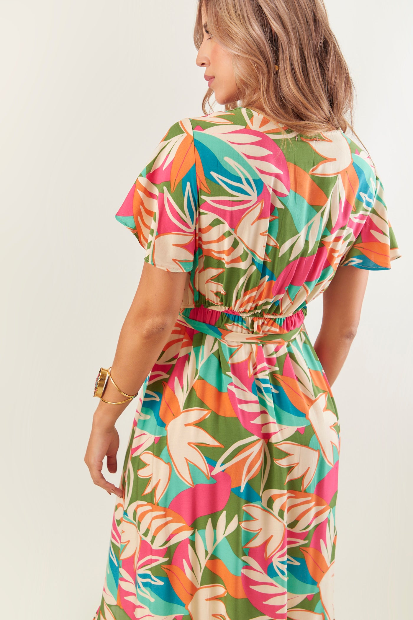 Vestido Seda Europeo