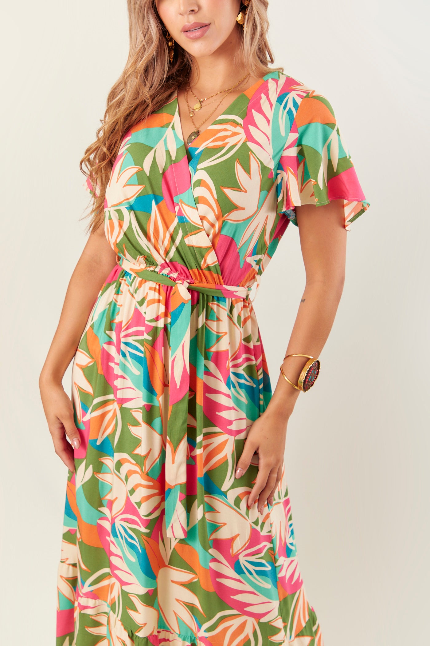 Vestido Seda Europeo