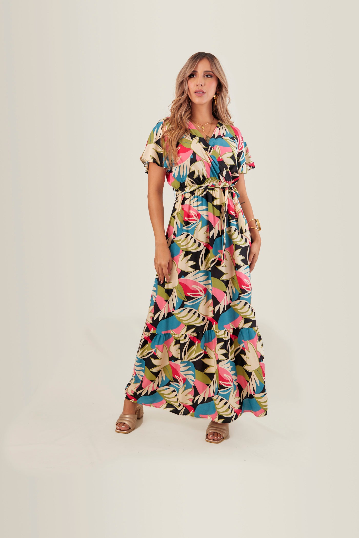 Vestido Seda Europeo