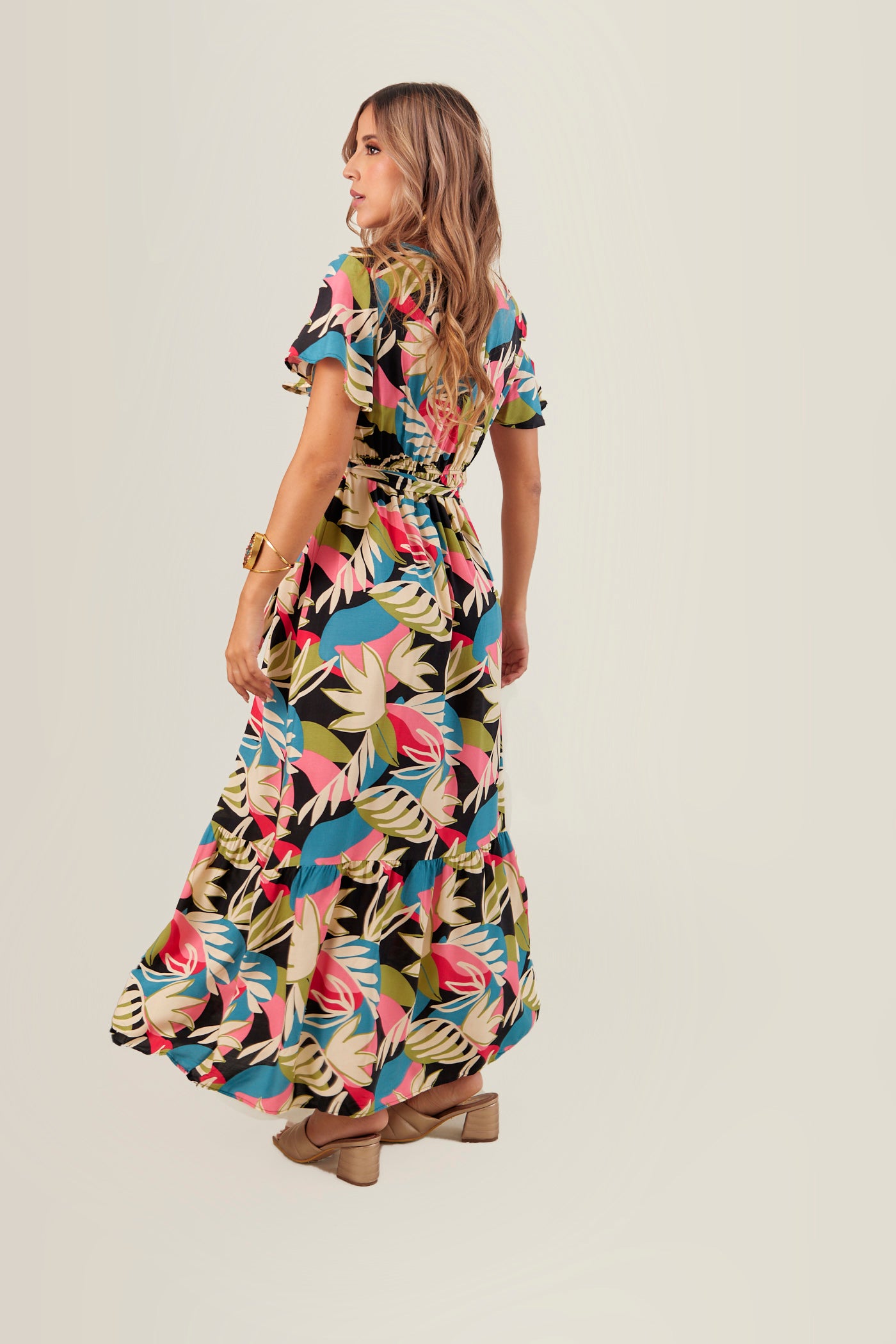 Vestido Seda Europeo