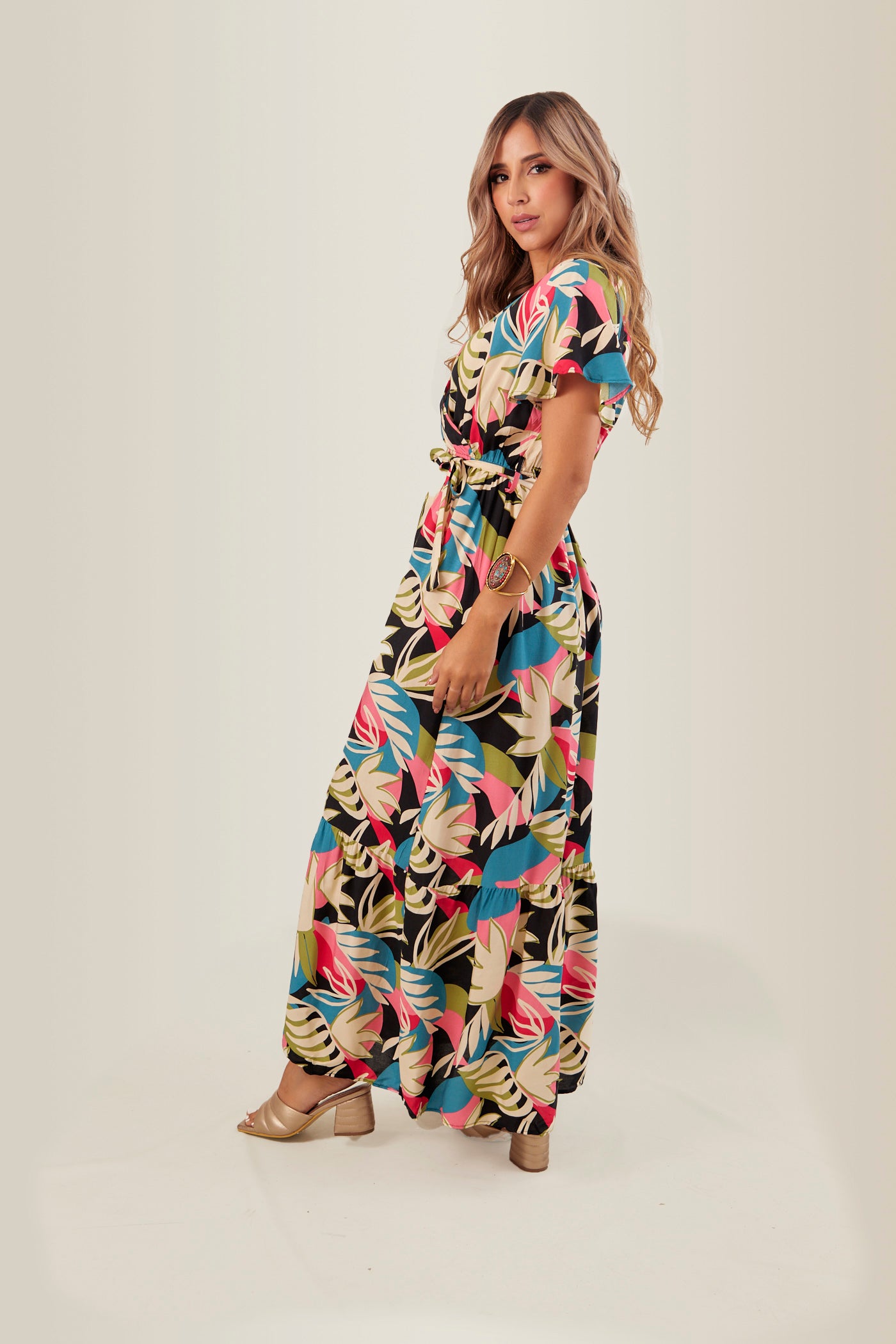 Vestido Seda Europeo