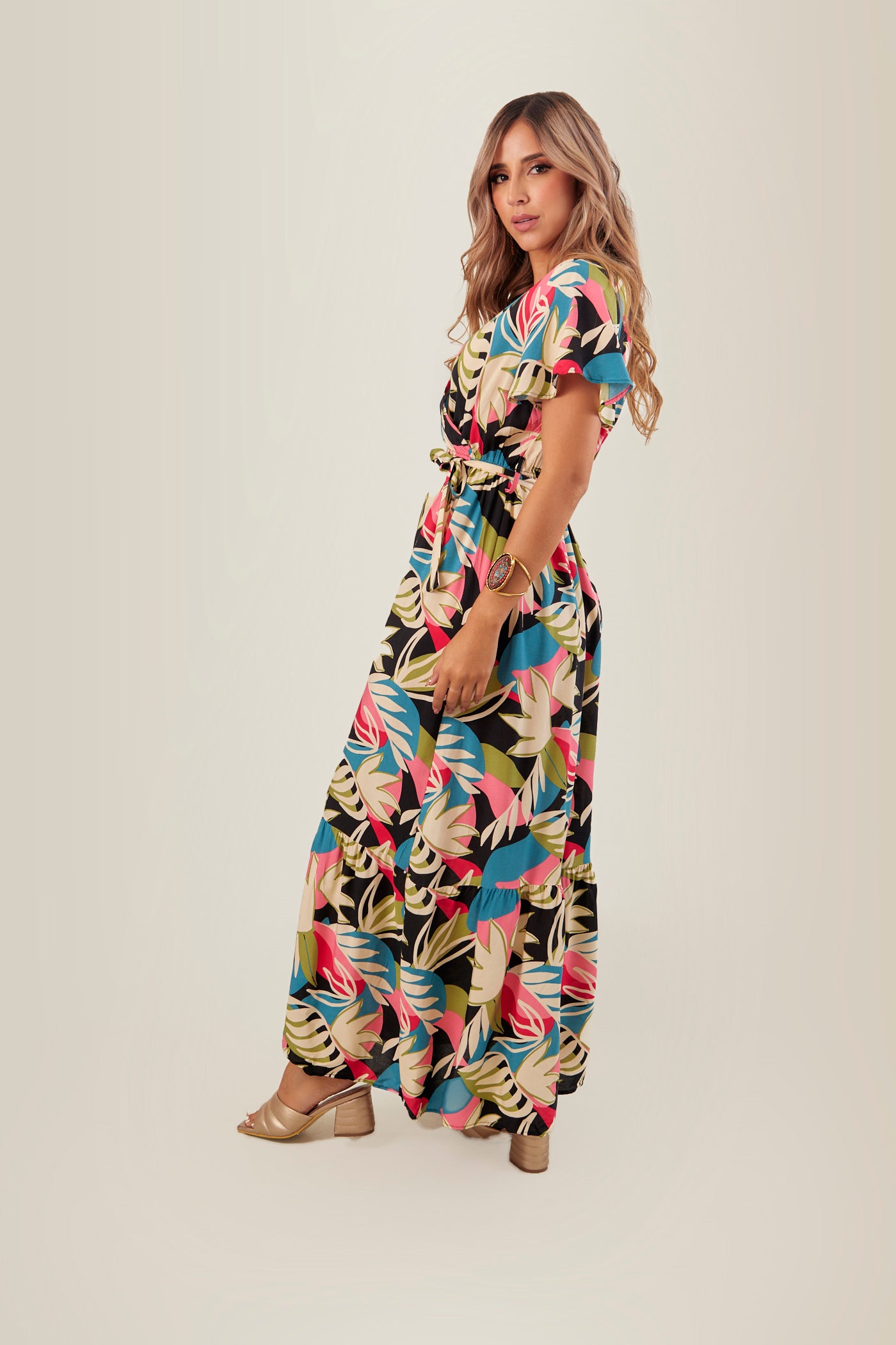 Vestido Seda Europeo