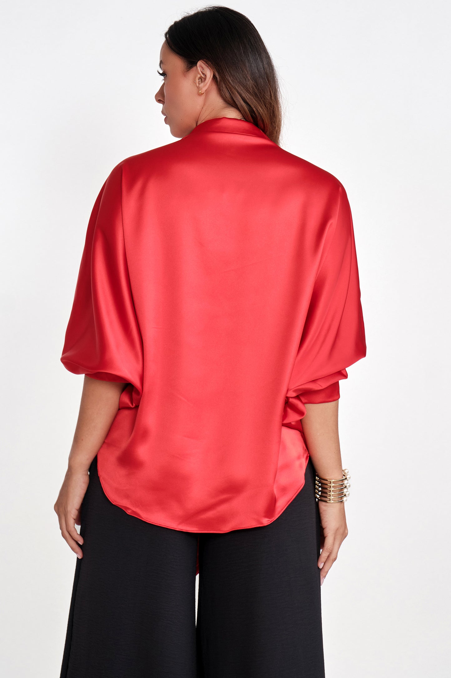 Blusa Hebilla Rojo
