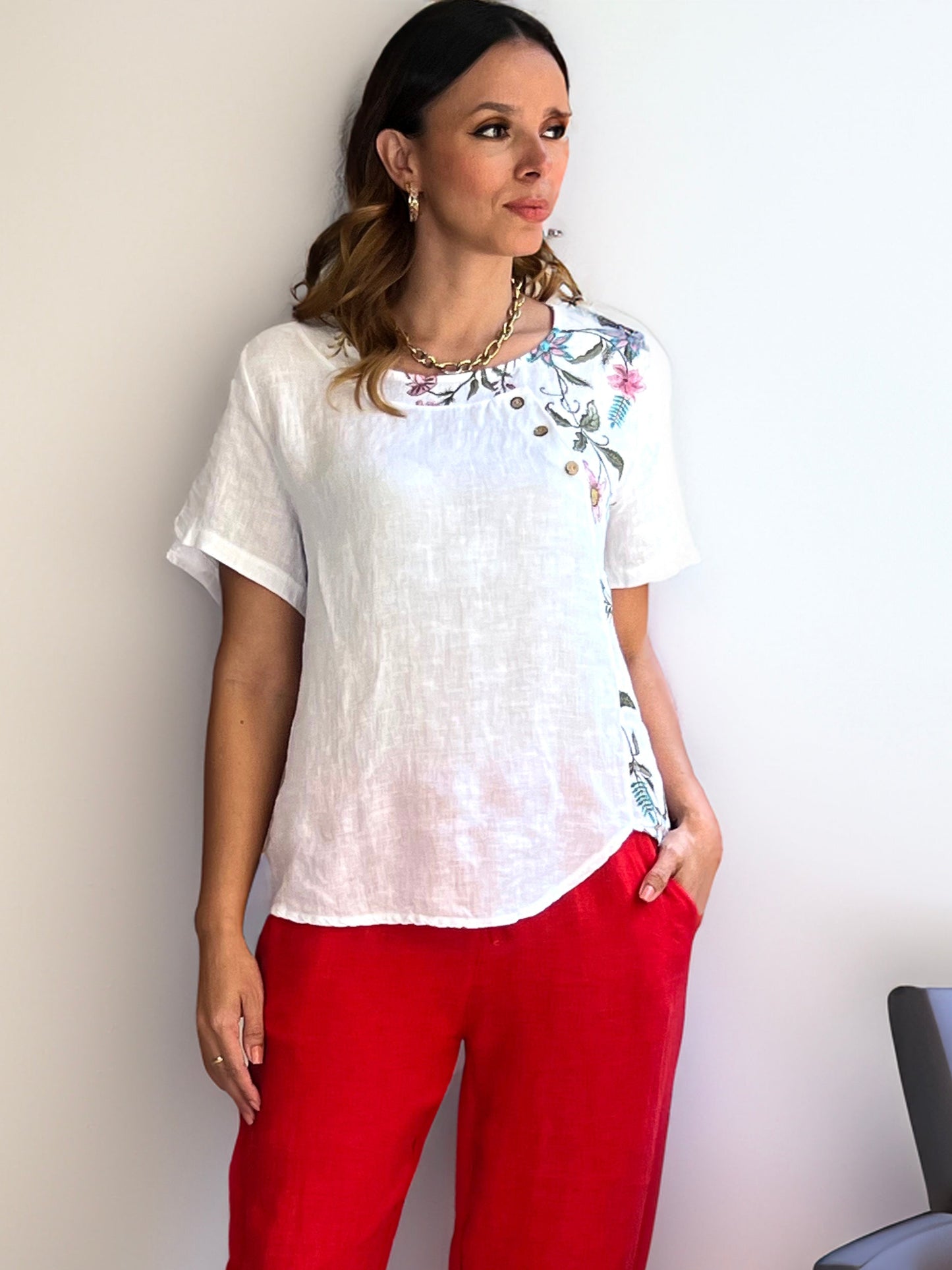 Blusa Berenice Blanca