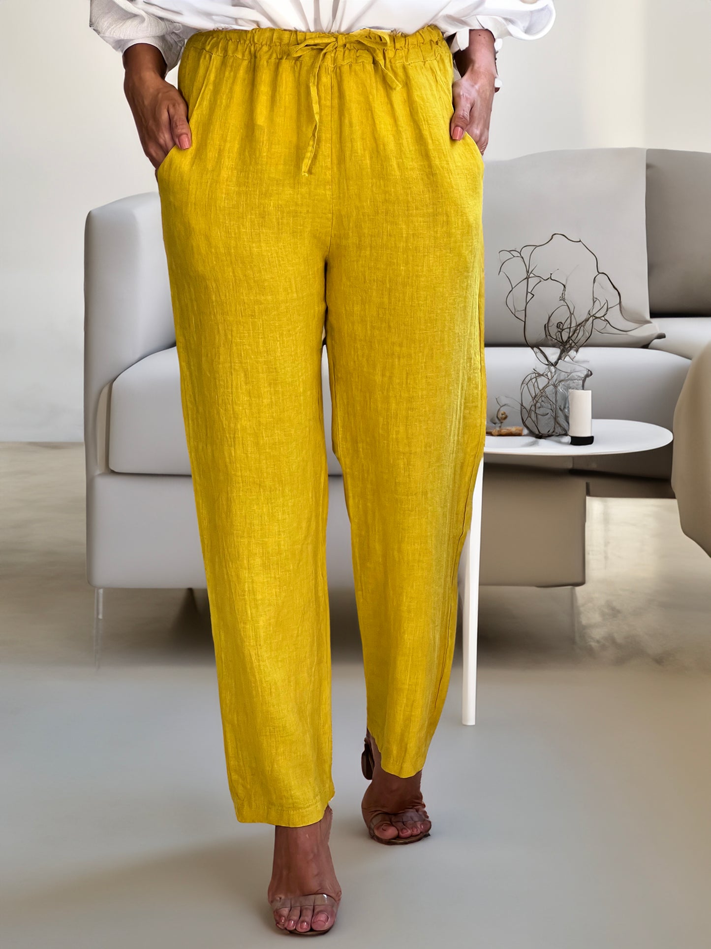 Pantalón Sary Amarillo