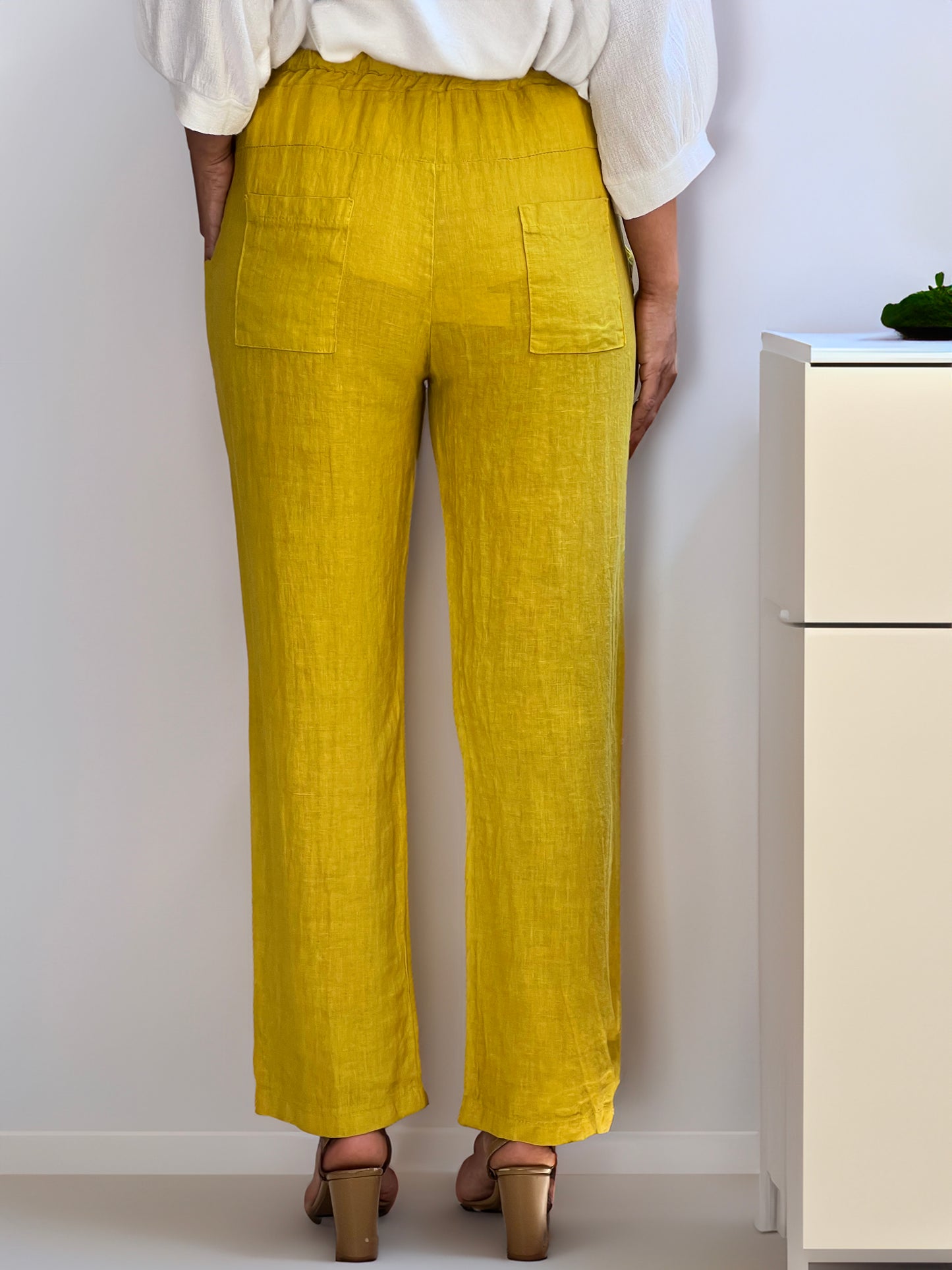 Pantalón Sary Amarillo