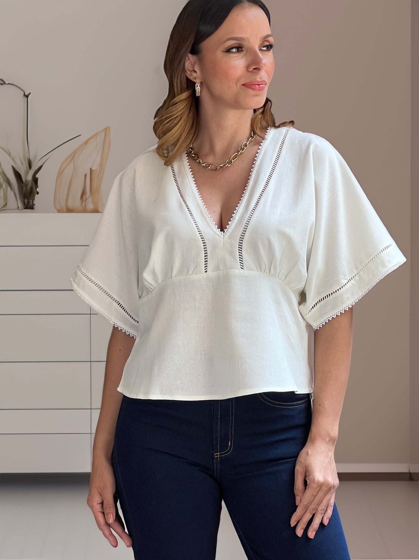 Blusa Lira Blanco
