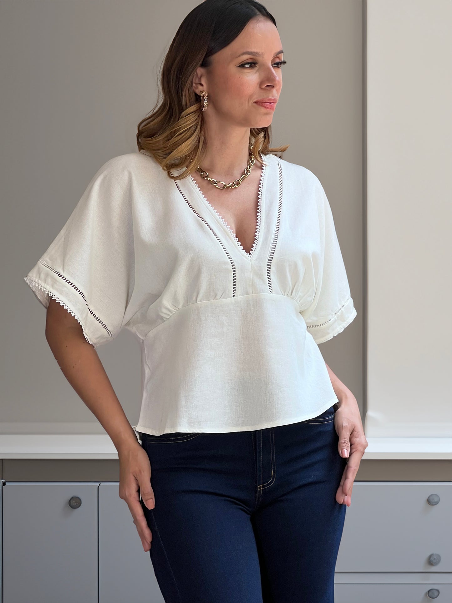 Blusa Lira Blanco