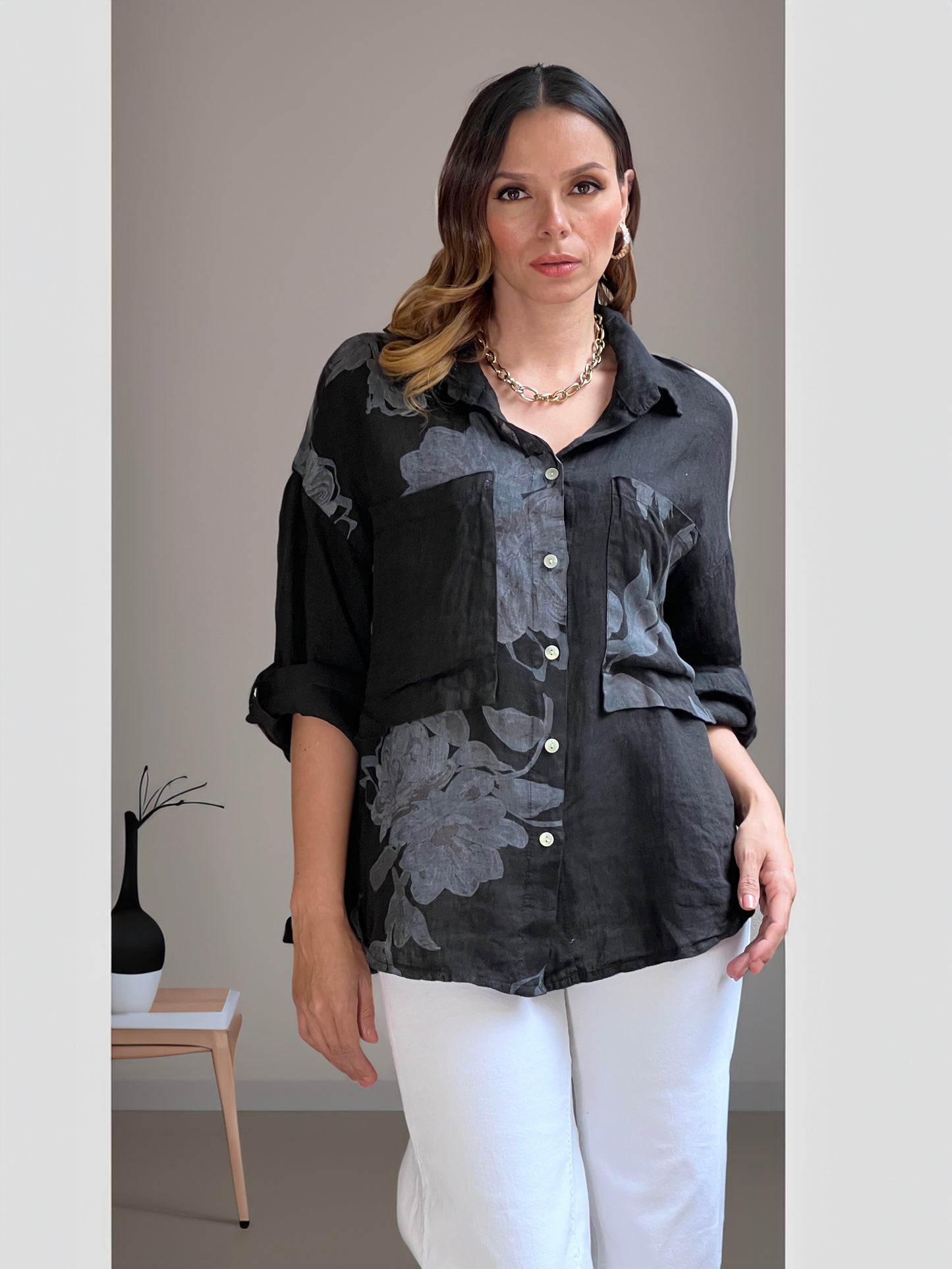 Camisa Layla Negro