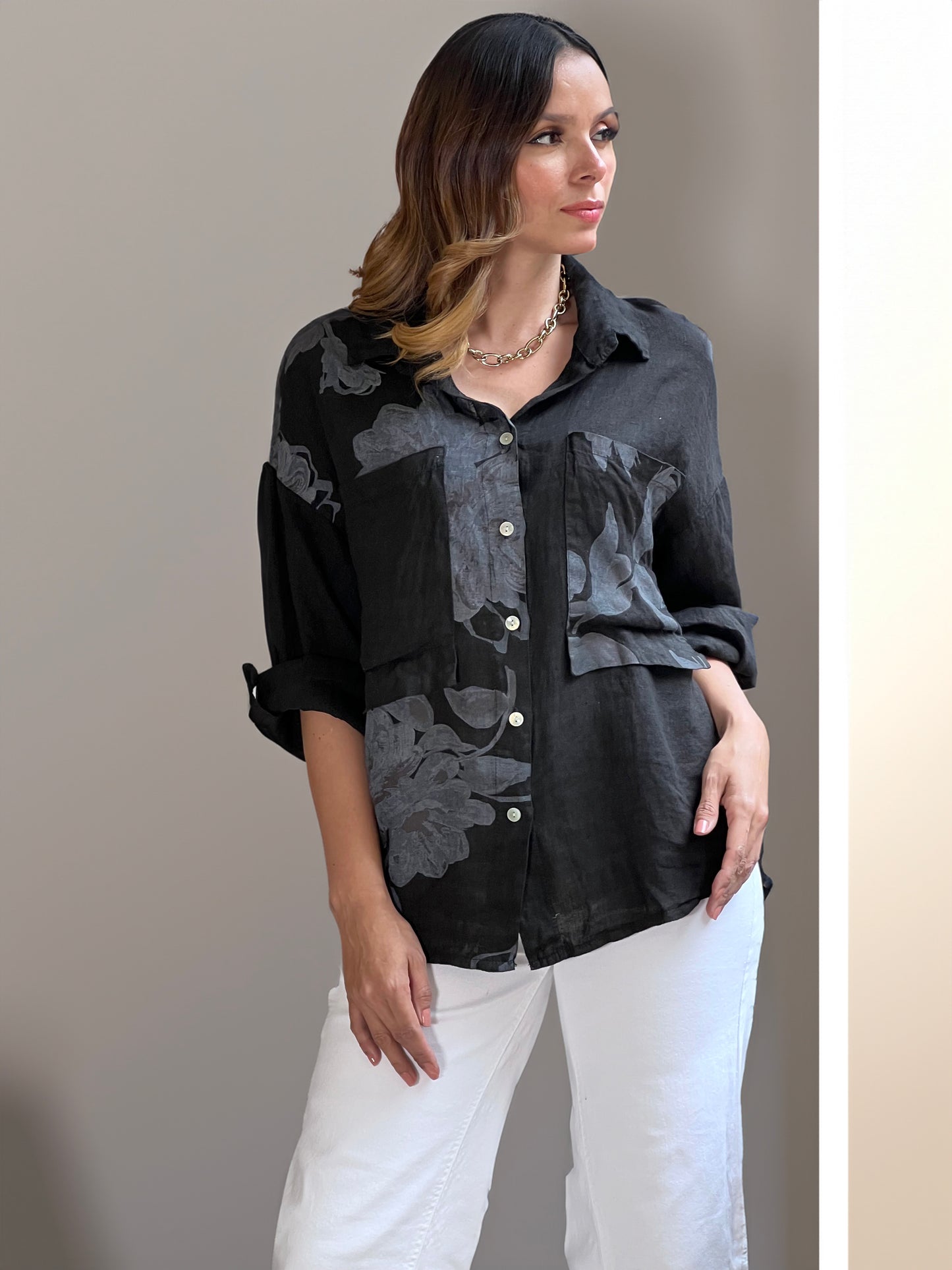 Camisa Layla Negro