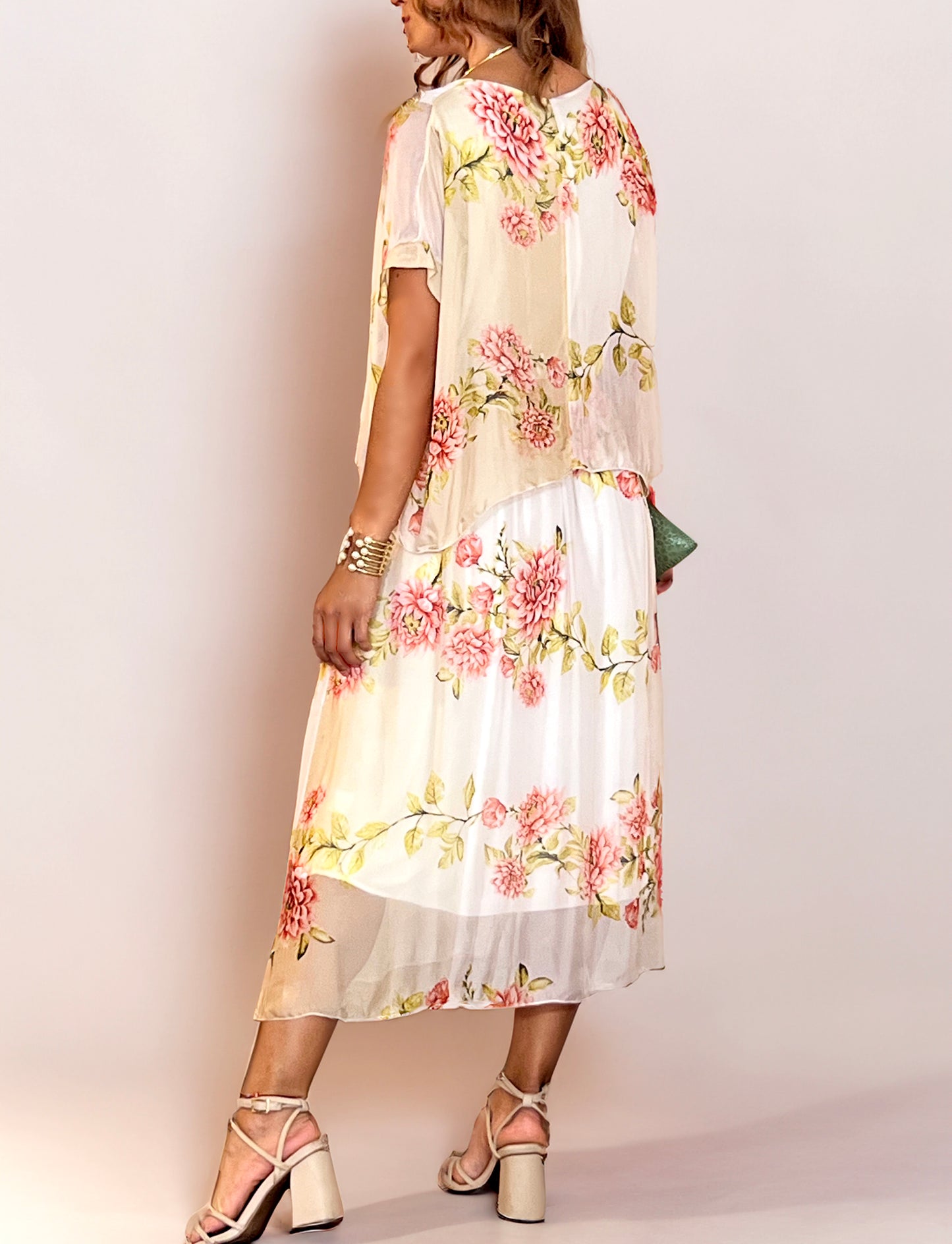 Vestido Chiffon Blanco