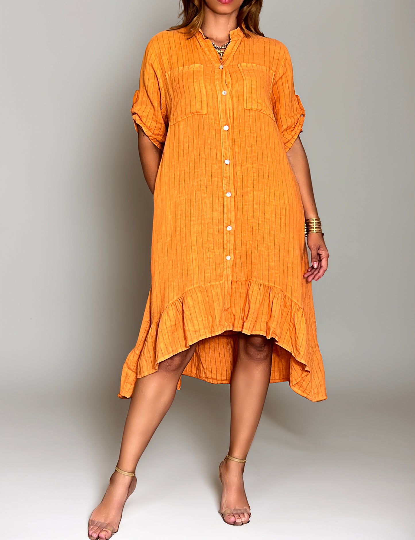 Vestido Diana Naranja