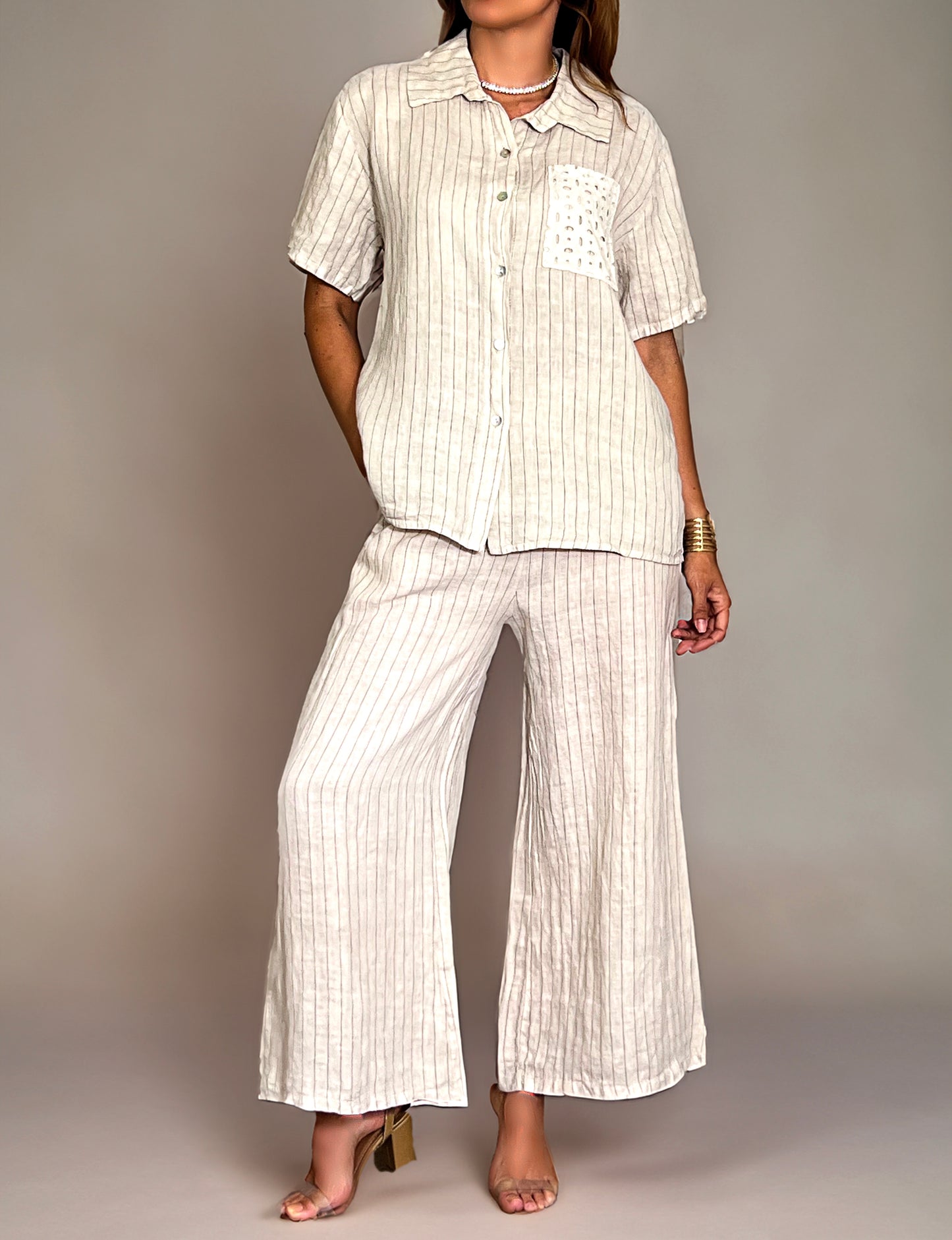 Conjunto Carol Beige