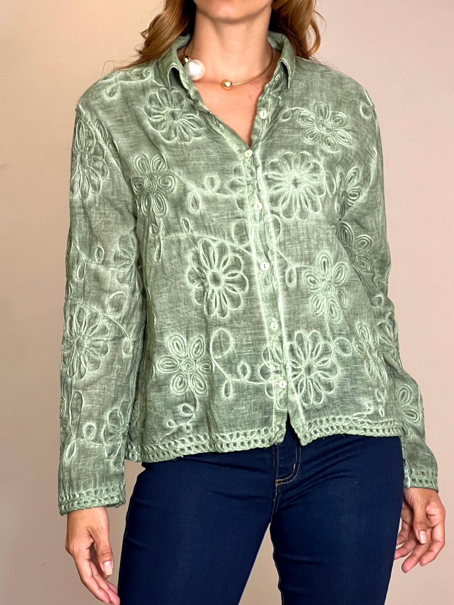 Blusa Naomi Verde