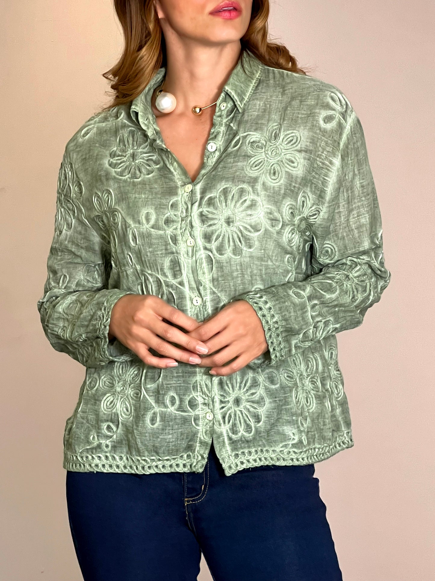 Blusa Naomi Verde