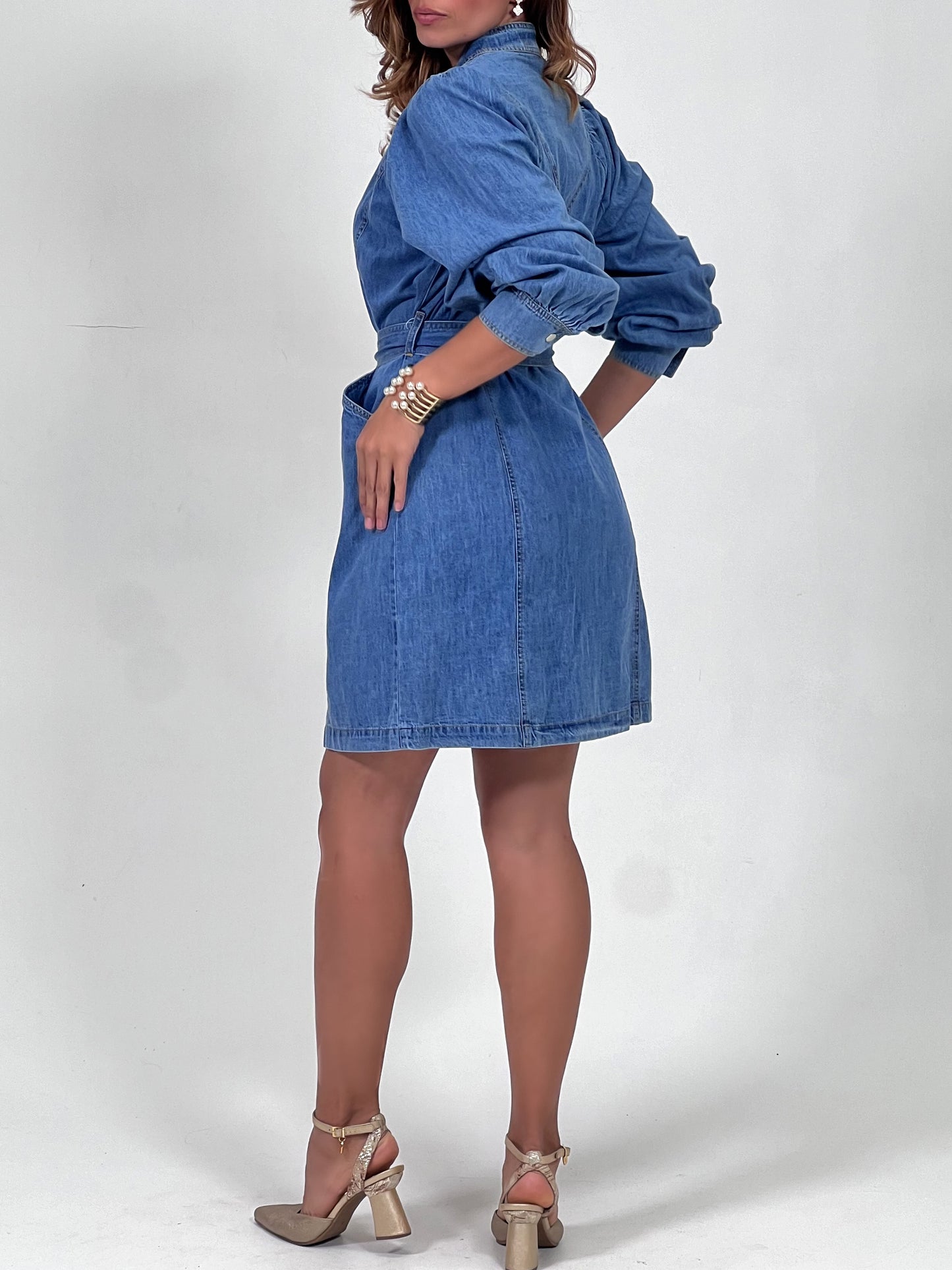 Vestido Alma Libre Denim