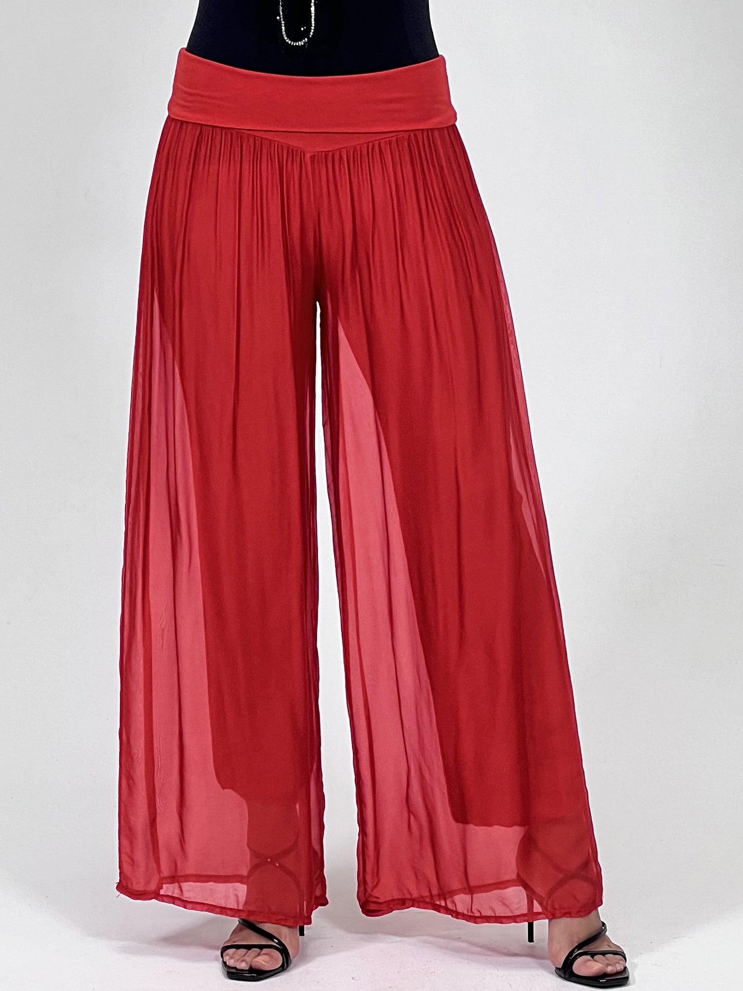 Pantalón Línea Clara Rojo