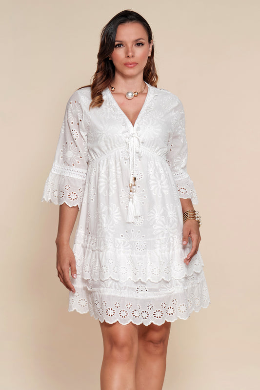 Vestido Ojalillo Manuela