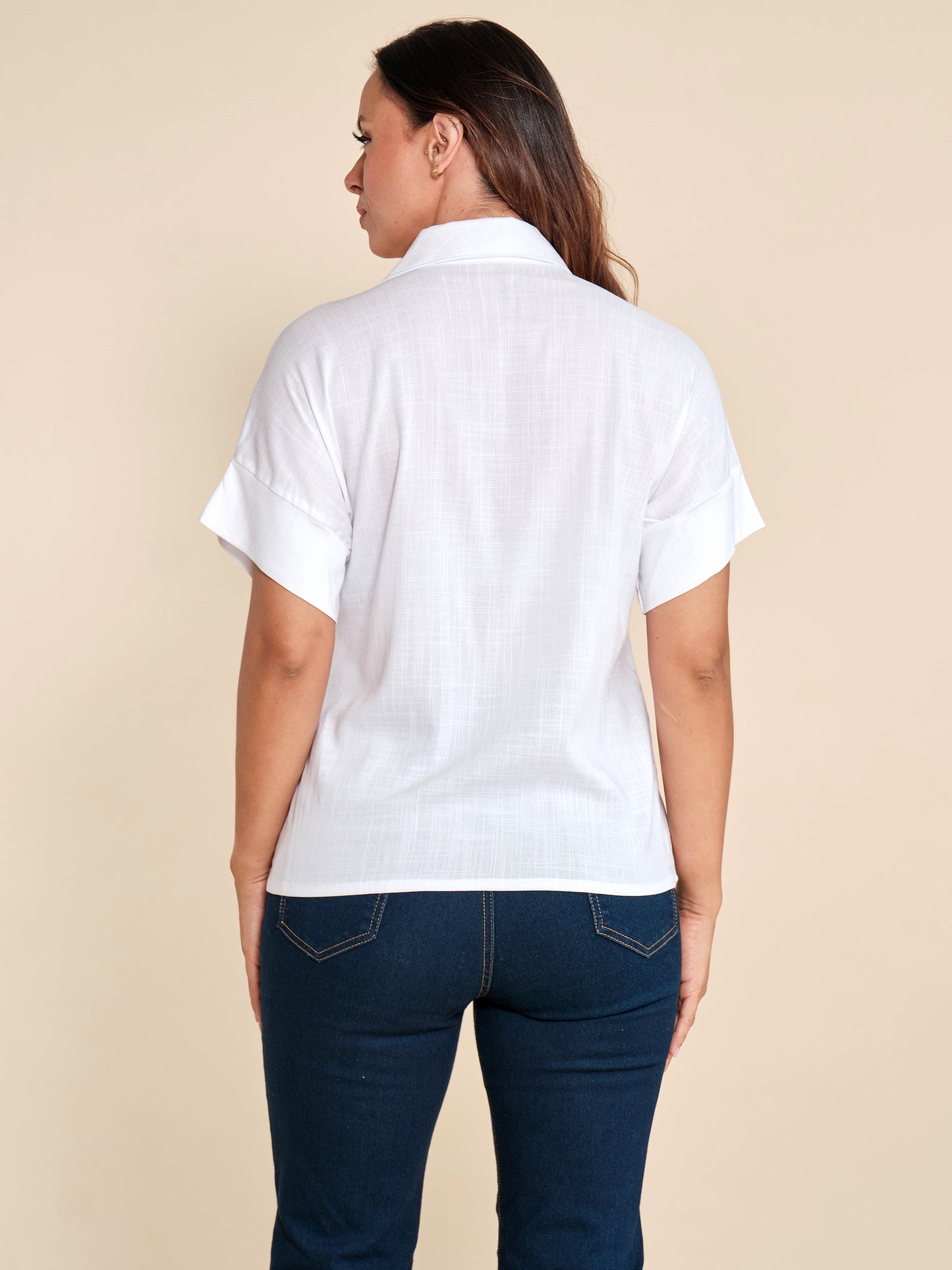 Camisa Básica En Algodón