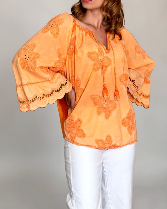 Blusa Lena Naranja