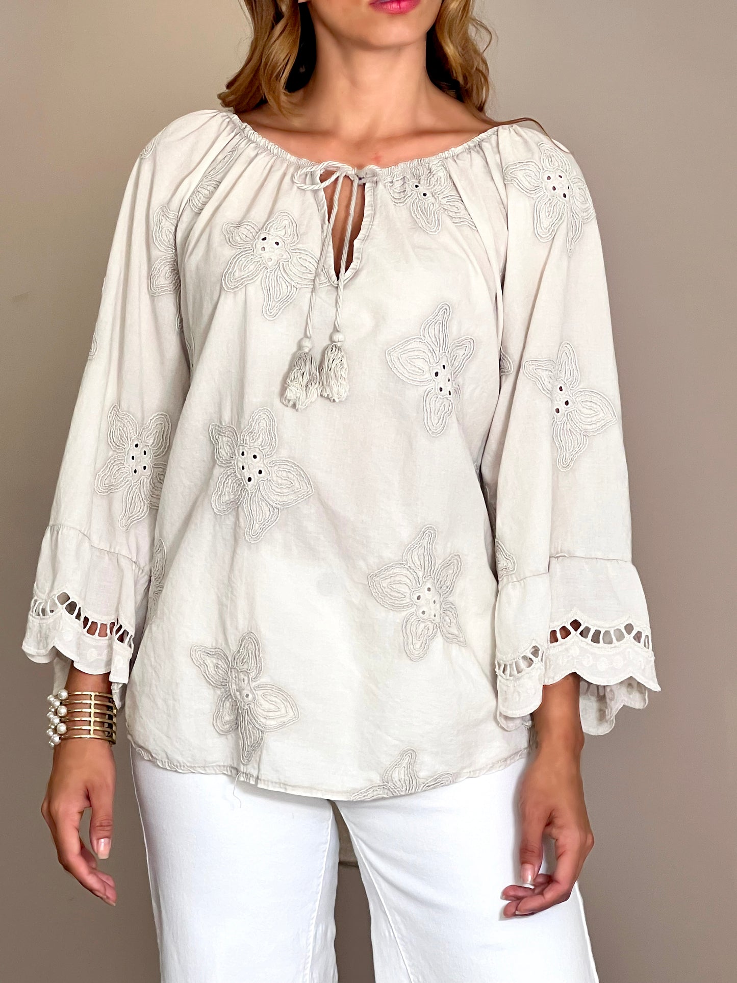 Blusa Lena Beige